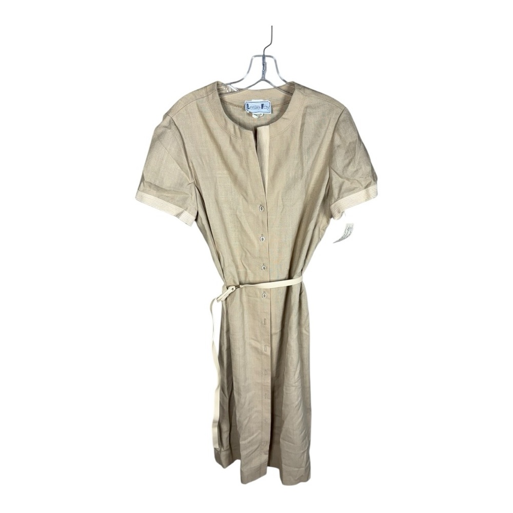 Vintage Leslie Fay‎ Shirt Dress New